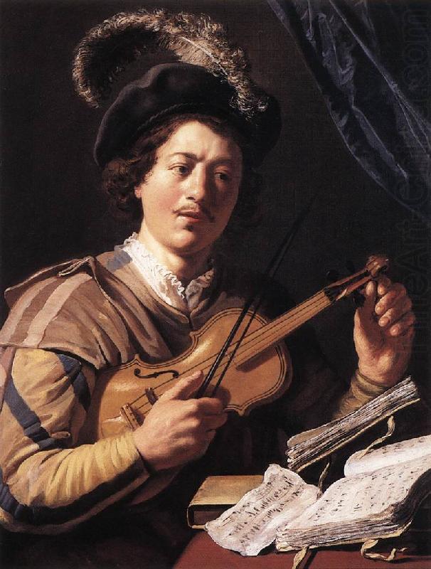 The Violin Player sg, LIEVENS, Jan